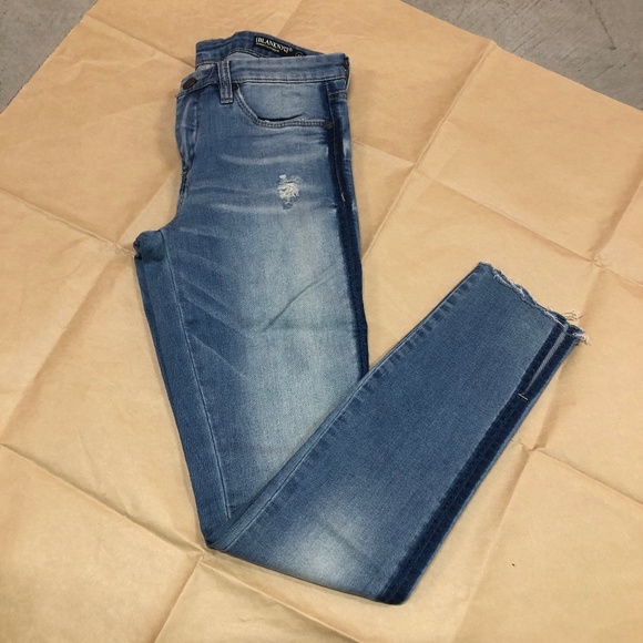 Skinny Jeans w Slits and Side Stripe, 27, New - Picture 6 of 6